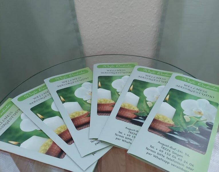 Weiße Orchidee Massagestudio