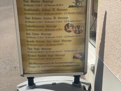 Traditionelle Thaimassage