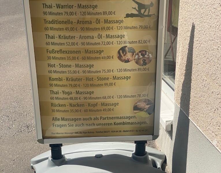 Traditionelle Thaimassage