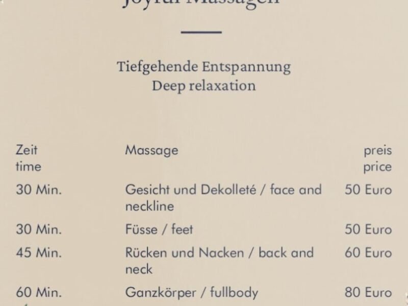 Joyful Massagen Christiane Jonas