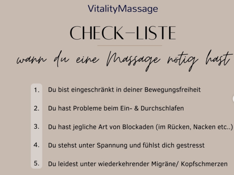 VitalityMassage