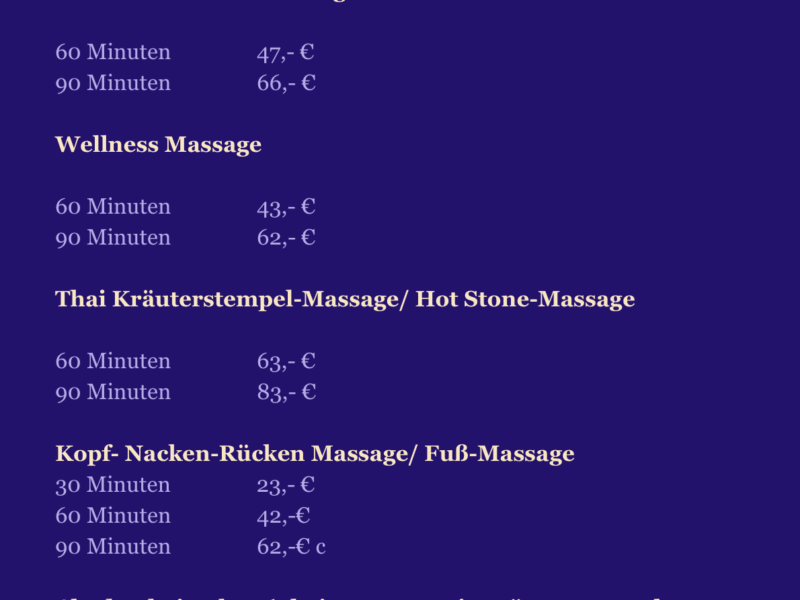 Chada Thaimassage