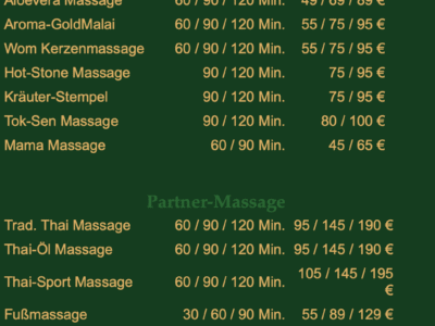 Gold Malai Thaimassage