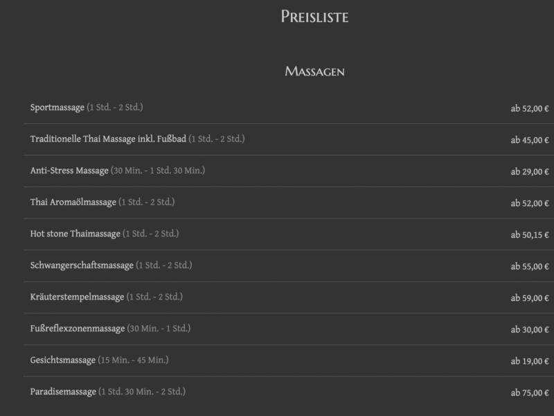 Siam Royal Thaimassage