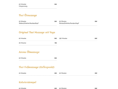 TMD - Thai Massage Dang