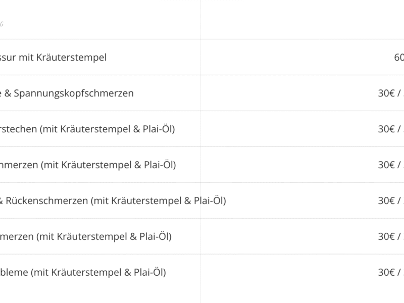 Sarah von WatPo Thaimassage