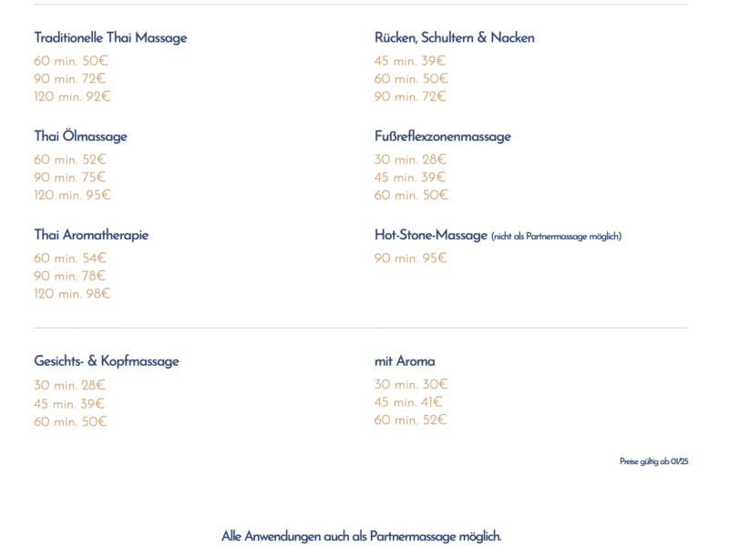 Sense of Thaimassage & WellSpa