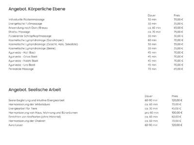 Ausklang Massage & Wellness