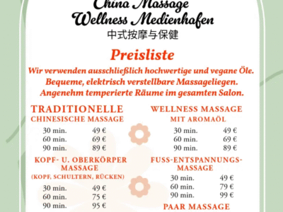 China Massage & Wellness Medienhafen