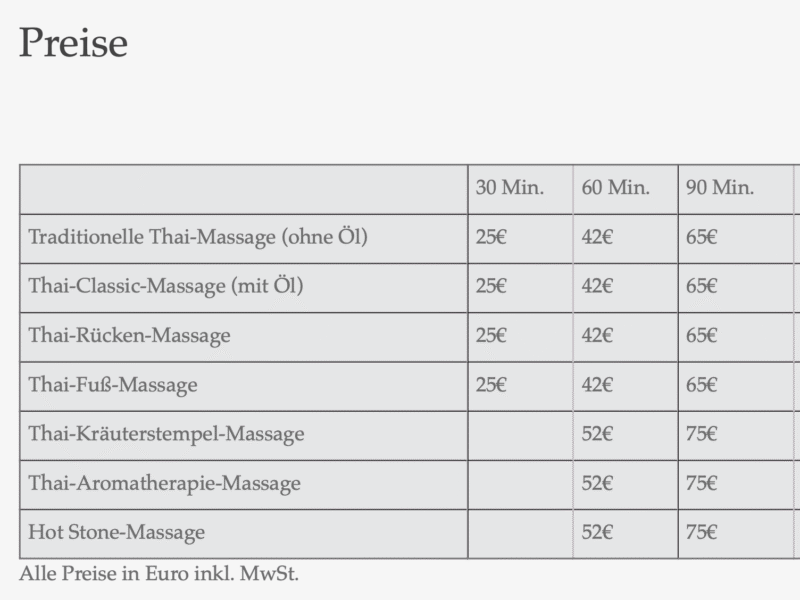 Sirilada Thaimassage