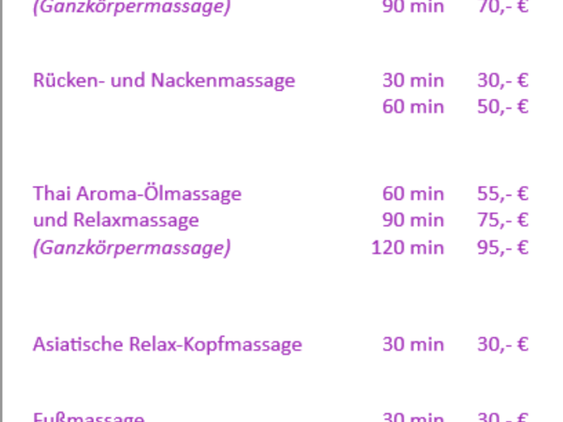 Si-Malai Thaimassage