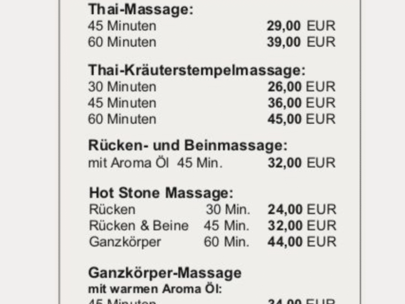 Orchidmassage in Hemsbach
