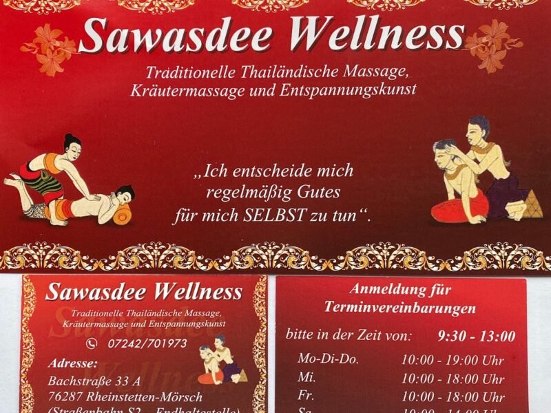 Sawasdee Wellness-Thaimassage