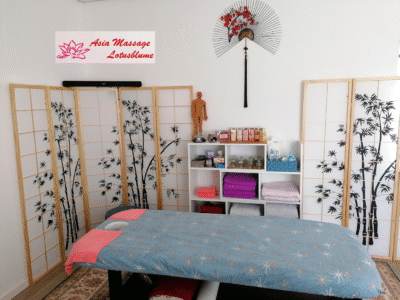 Asia Massage Lotusblume