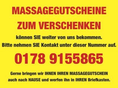 Wellness Massagen