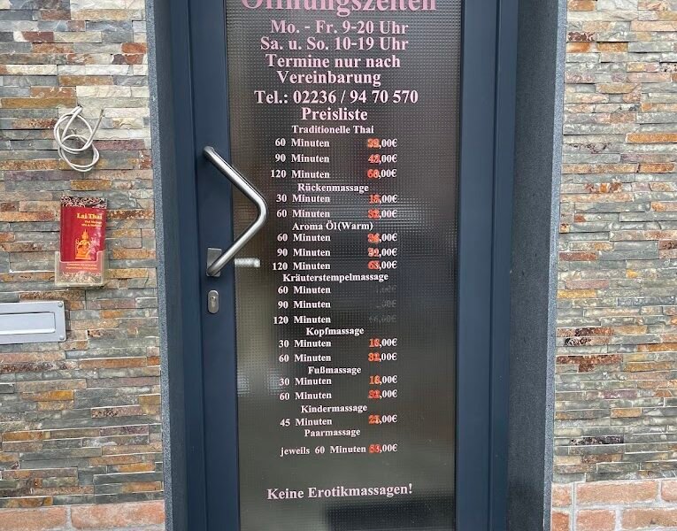 Lai Thai Thaimassage Spa und Wellness