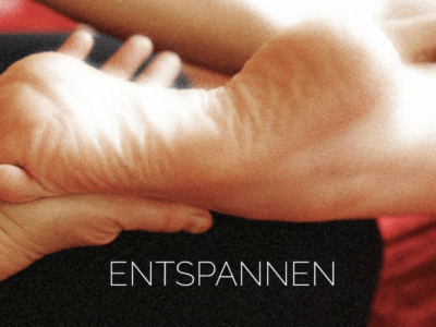 Wohlfühlzeit durch Berührung