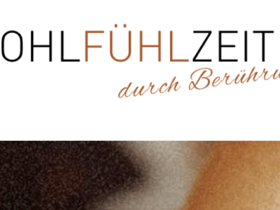 Wohlfühlzeit durch Berührung