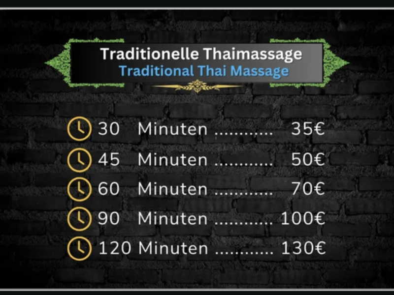 Chan Mon Thai Massage Berlin